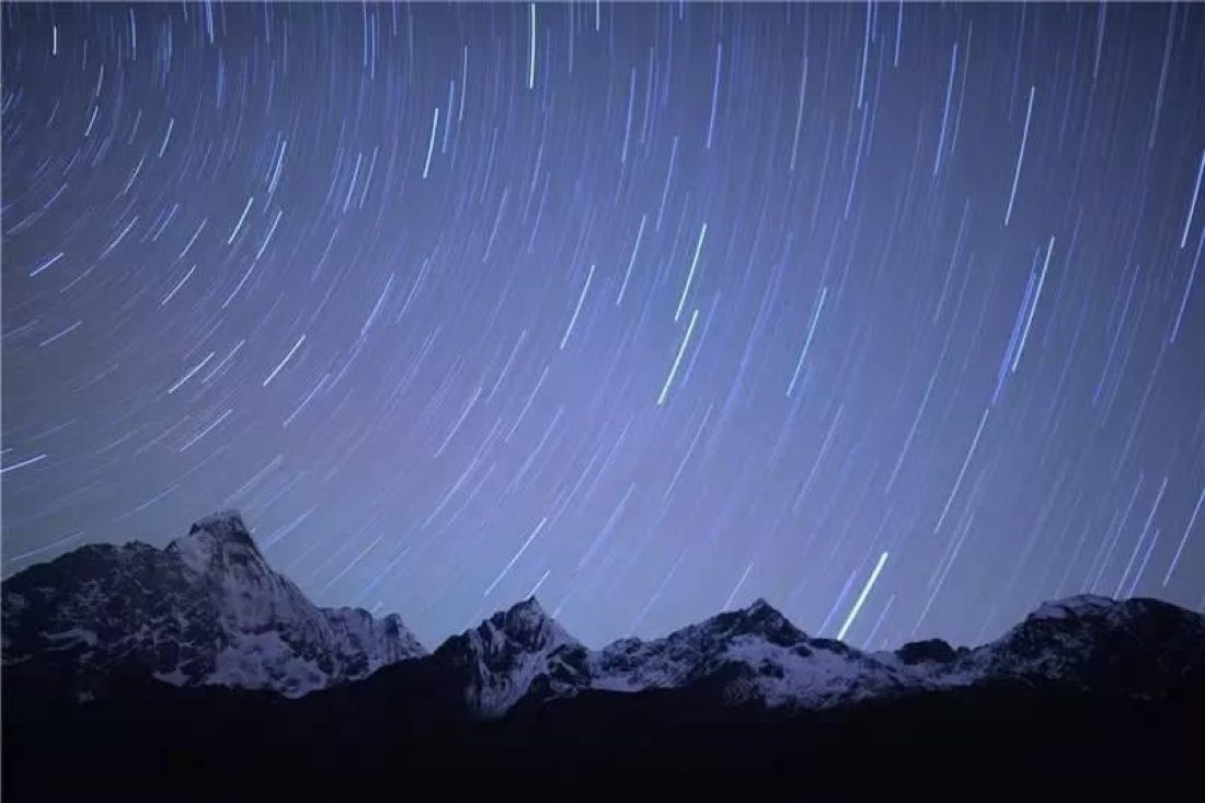 星空與晨曦
