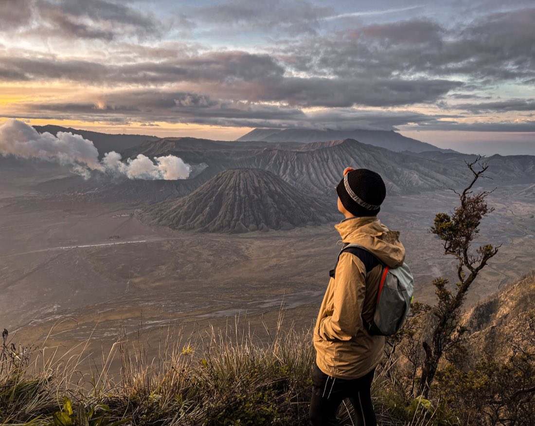 世界級火山日出